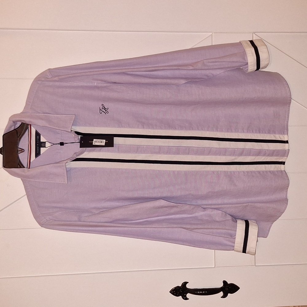 Tommy Hilfiger Lavender Blouse NWT Size XL